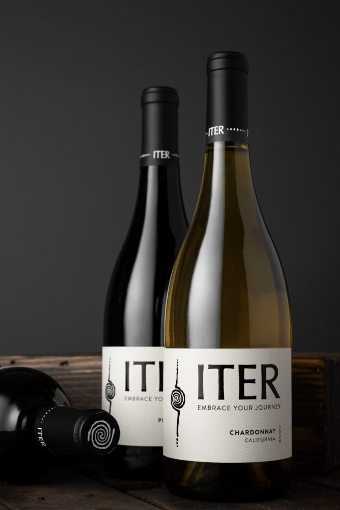 Iter California Chardonnay and Pinot Noir