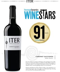Iter Cabernet Sauvignon Napa Valley 91 Points Beverage Dynamics Wine Stars