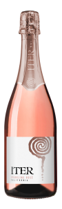 iter ca nv sparkling rosé bottle