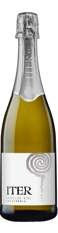 iter ca nv sparkling white bottle
